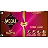 Fabelle The Bars Quartet - Chocolate Pack, 4 Assorted Luxury Chocolate Bars, Premium Packaged Gift Chocolate Box, Centre-Filled Bars, Best Chocolate Gift, 519g