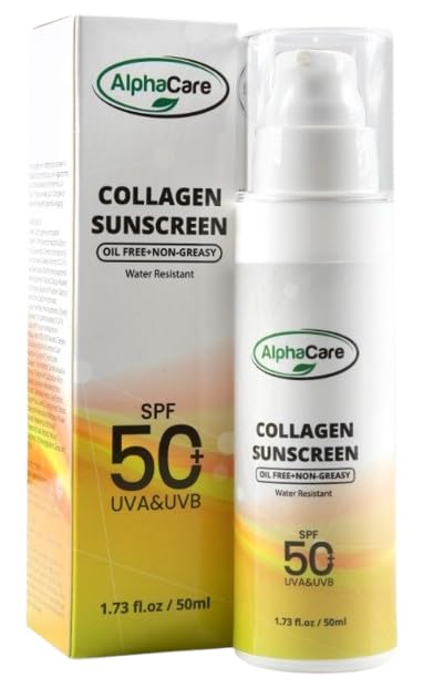 AlphaCare All Skin Types Face & Body Sunscreen SPF 50 for Men & Women 50ml | Sunscreen SPF 50 | Sunscreen for Men & Women | Sunscreen for Face & Body | Sunscreen for All Skin Types | SPF 50 Sunscreen