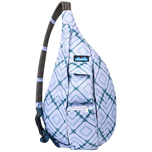 KAVU Rope Sling - Compact Lightweight Crossbody Bag - Ocean Dye