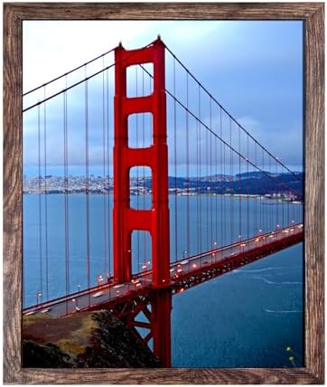 BESCRCL 16x20 Frames, Picture Frames for Wall, Single, Brown