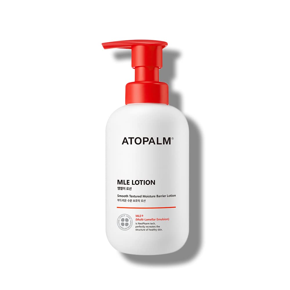 ATOPALMMLE Lotion 200ml 6.8 Fl Oz for Sensitive Skin, 48 Hours Long Hydration with Ceramide, Long-Lasting Moisturizing Baby Lotion, Strengthening Skin Barrier, Redness-Relief, Korean Skincare