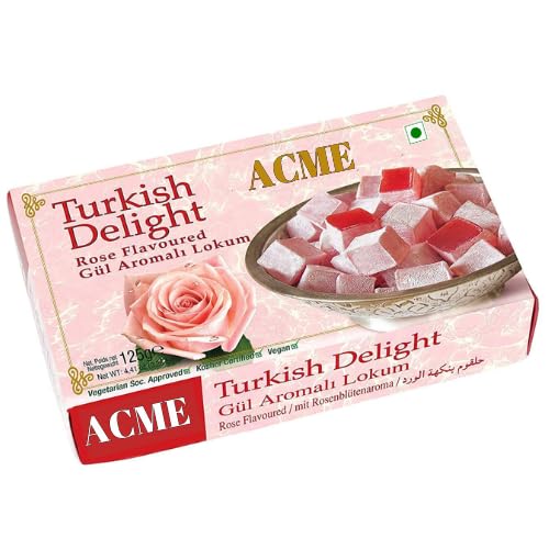 Assorted Turkish Delight - Rose Flavoured - Famous Turkish Sweet