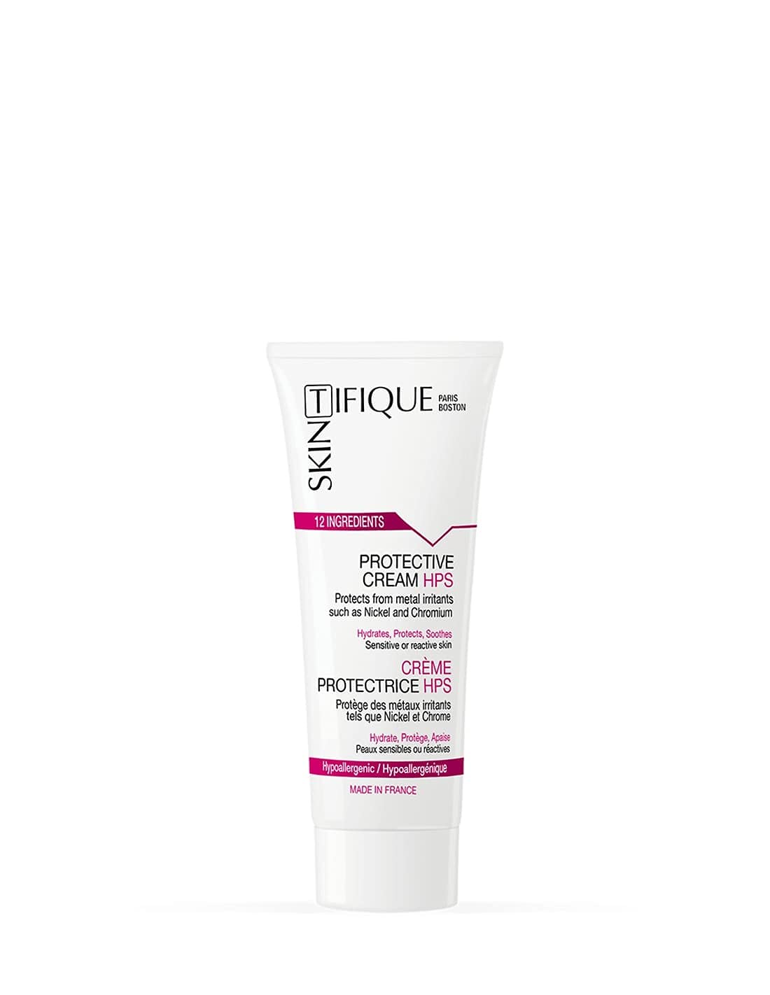 Skintifique • Protective Cream • The world’s first barrier cream that protects allergic skin from contact with Nickel and other metals (chromium, cobalt) for up to 18 hours