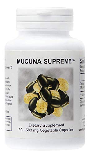 Supreme Nutrition Mucuna Supreme, 90 Pure Cowhage Capsules