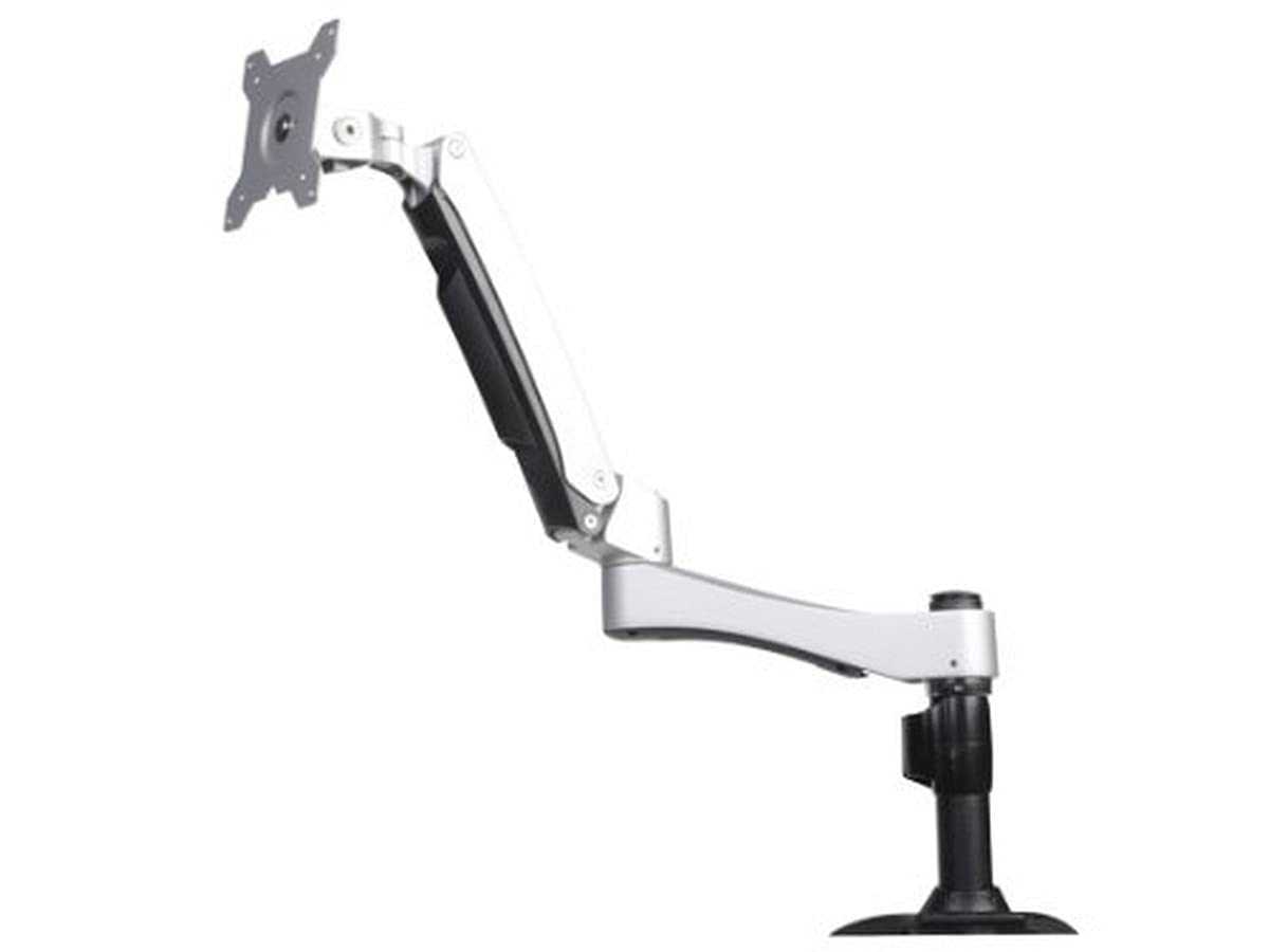 Silverstone Tek ARM One Articulating Single Arm Computer Monitor Desk Mount/Mounting Bracket (ARM11SC)