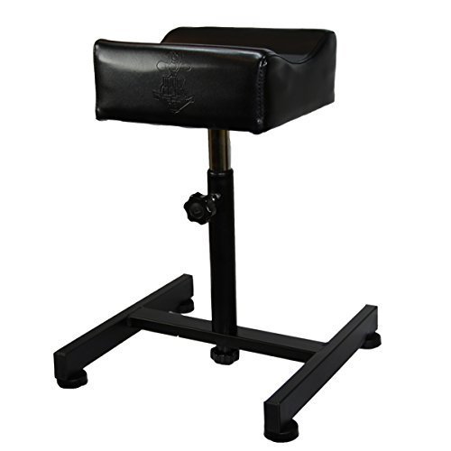 InkBed Portable Black Adjustable All Purpose Leg Rest Stand Tattoo Studio Equipment