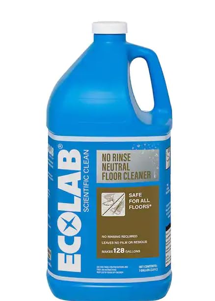 EcolabNo Rinse Neutral Floor Cleaner (1 Gal) (4)