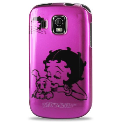 Reiko 2DPC-SAMM930-B439 Betty Boop Premium Durable Protective Case for Samsung Transform Ultra M930-1 Pack - Retail Packaging - Pink