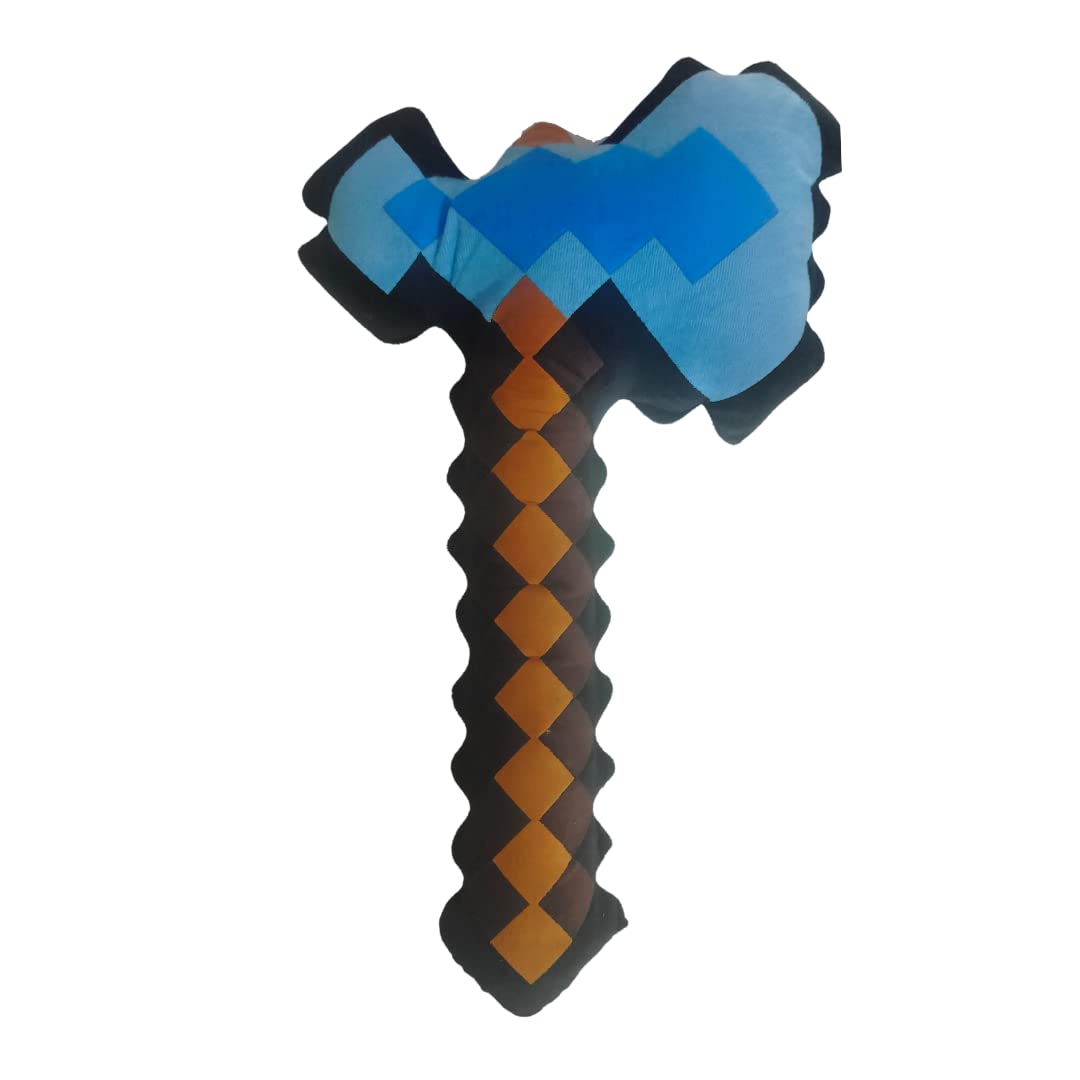 TechMax Solution TECHMAX Axe - Fully Made in India -Plush Soft Axe Toy (36 CM, Axe)