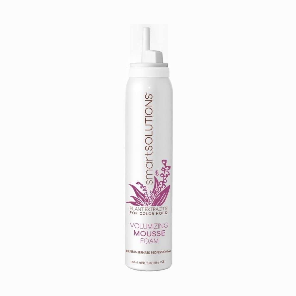 smartSOLUTIONS Volumizing Mousse Foam, 8.5 oz | Non-Sticky | Weightless Styling Aid