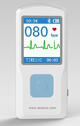 Portable Handheld Single Channel ECG / EKG Machine CE Certified