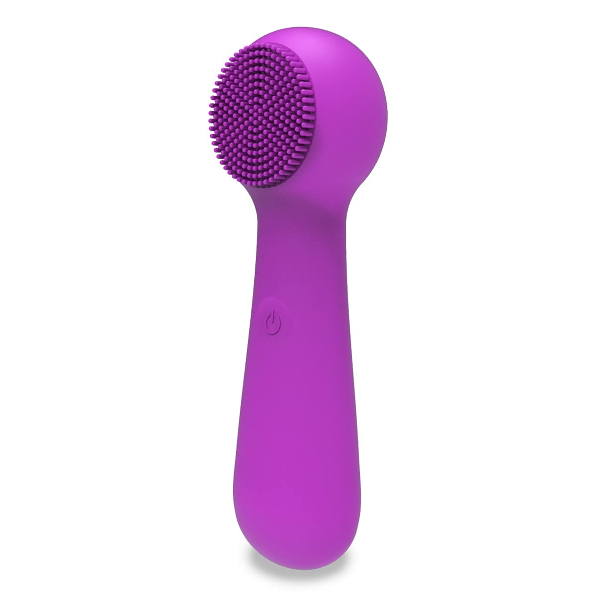 Sonic Facial Cleansing Brush(3 Adjustable Speeds), Waterproof Electric Face Cleansing Brush Device for Deep Cleaning|Gentle Exfoliating|Massaging - Lift, Firm, and Tone Skin on Face and Body-Fuchsia