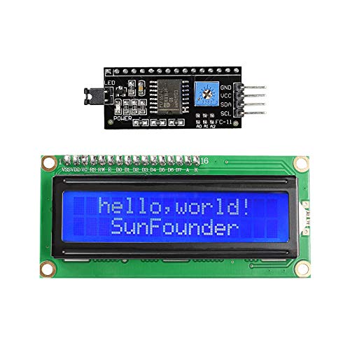 SunFounder IIC/I2C/TWI LCD1602 Display Module...