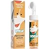 HOELAF Clean Paws, Dog Paw Cleaner, No-Rinse Foaming Cleanser, Moisturizing & Deodorizing Paw Wash with Silicone Bristle Brush, Deep Clean, Easy & Portable Paw Cleaner for Dogs, 6.8 Fl Oz