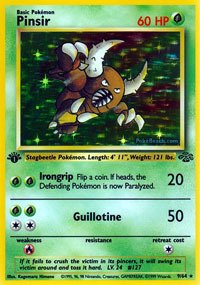 PokemonPinsir (9) - Jungle - Holo