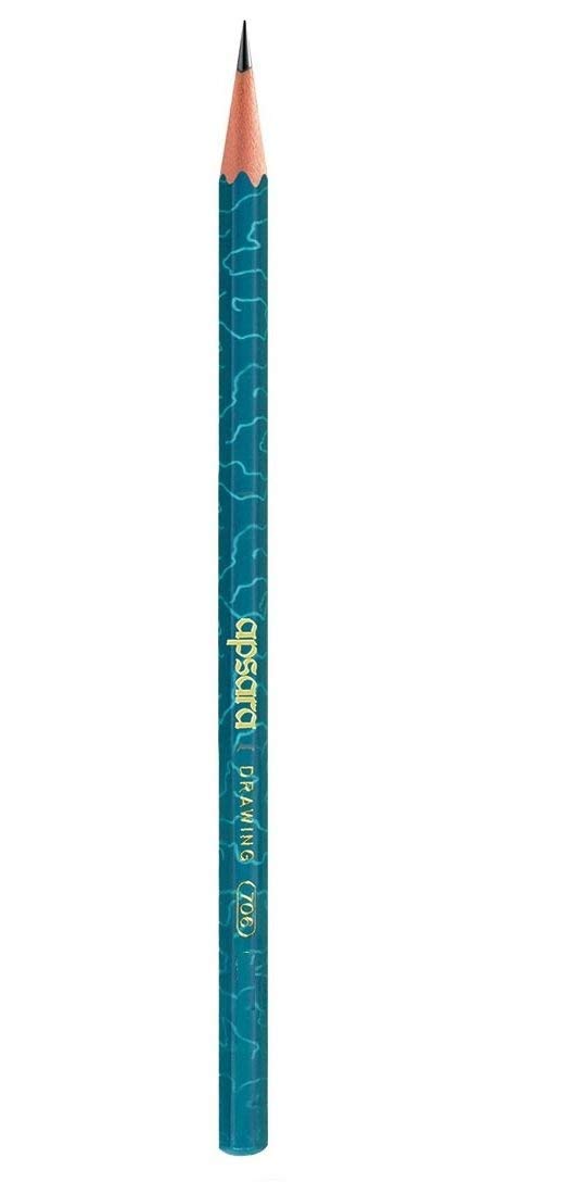 Apsara Drawing Pencils, F - Pack of 10 Pencils