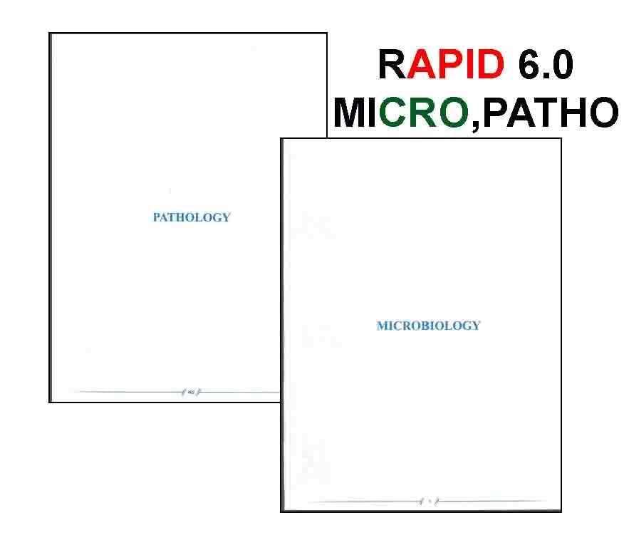 preeti sharma rapid revision 6.0 MICROLOGY AND PATHOLOGY 2 BOOK COLOUR b k photostah