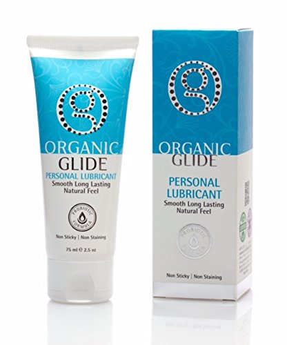 Natural Personal Lubricant, Probiotic Edible Lube. Parabens, Glycerin, Flavorings Free - for Men Women and Couples. Best for Menopause and Sensitive Skin