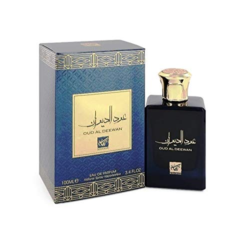 Rihanah Oud Al Dewaan, Natural Spray, Eau-De-Perfume 100ml (3.4 FL. Oz), Unisex Premium Quality Perfume, Imported Fragrance Designed in Dubai (UAE