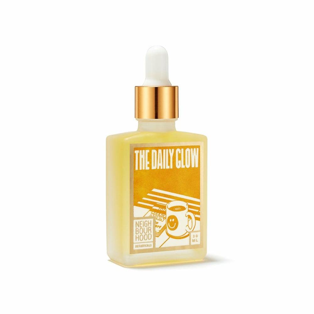 Neighbourhood Botanicals - The Daily Glow Facial Oil, Vegan and Cruelty-Free, 100% Natural Skincare For Glowing Skin from London 30ml