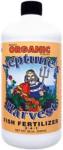 Neptune's Harvest Fish Fertilizer 2-4-1, 36 Ounce