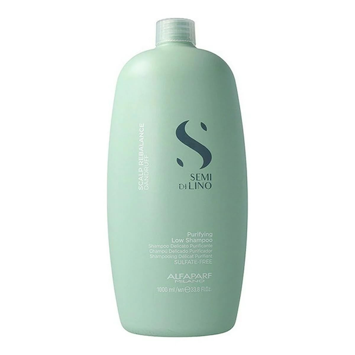 Alfaparf Milano professional Scalp Rebalance Purifying Low Shampoo that purifies the scalp - Anti dandruff shampoo for both dry and oily scalp Sulfate, Paraben and Paraffin Free (1000ml)