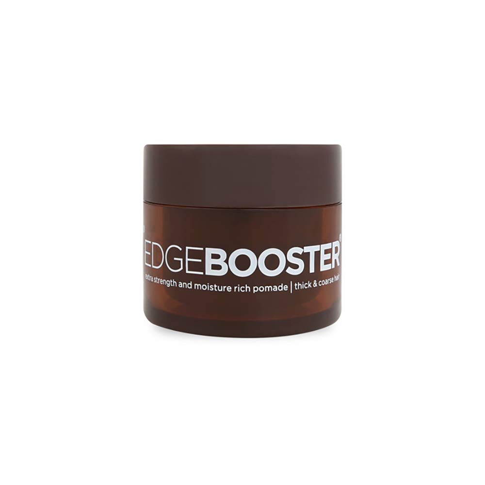 Edge Booster Style Factor Extra Strength Pomade for Thick Coarse Hair TRAVEL SIZE 0.85 Oz (Amber)