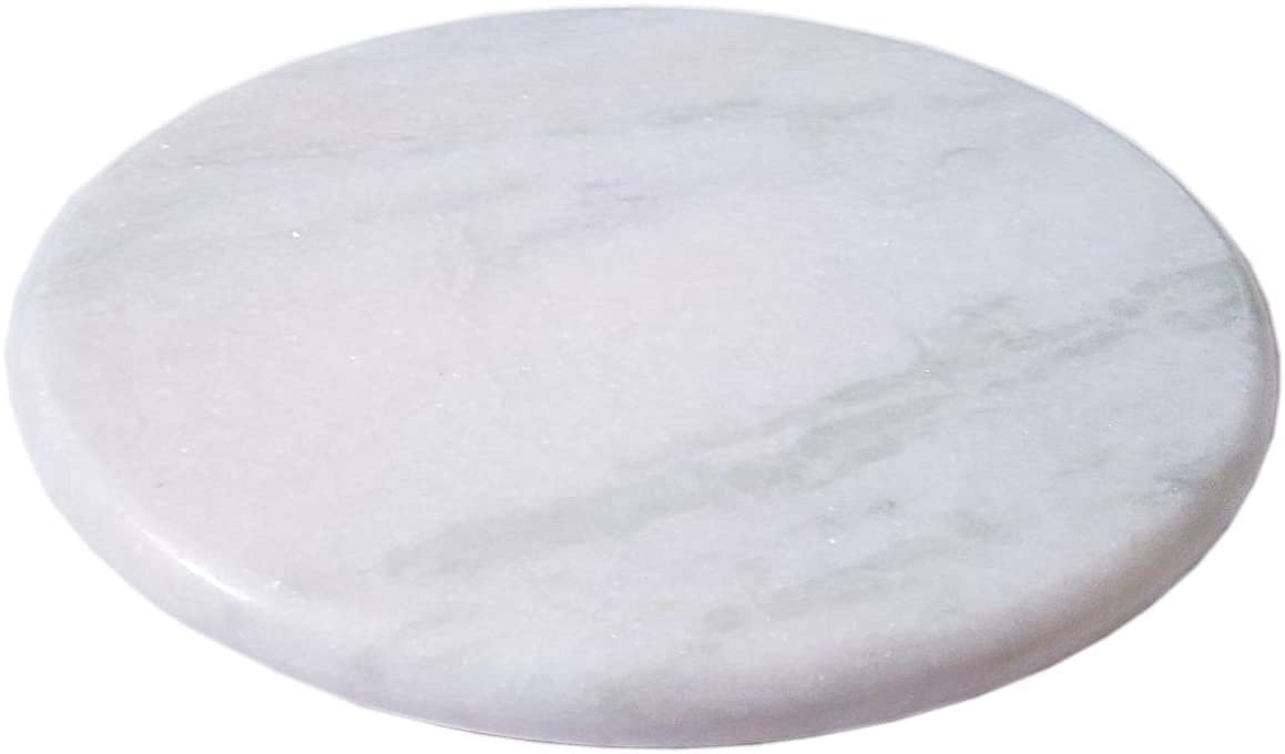 Samridhi Creation White Marble Chakla/Rolling Board/Roti Maker/Chapati Maker/White Board