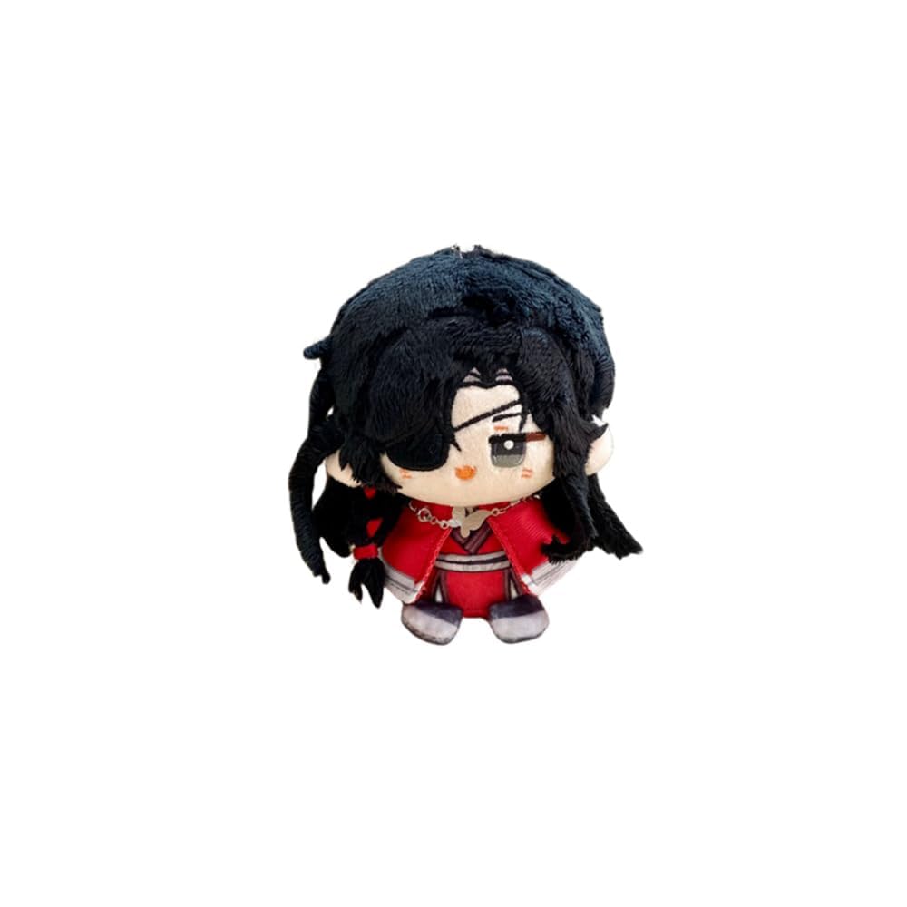 KILA MILAAnime Xie Lian Hua Cheng He xuan Qing xuan Cute 12cm Plush Bag Pendant Keychain Gift (Huacheng)