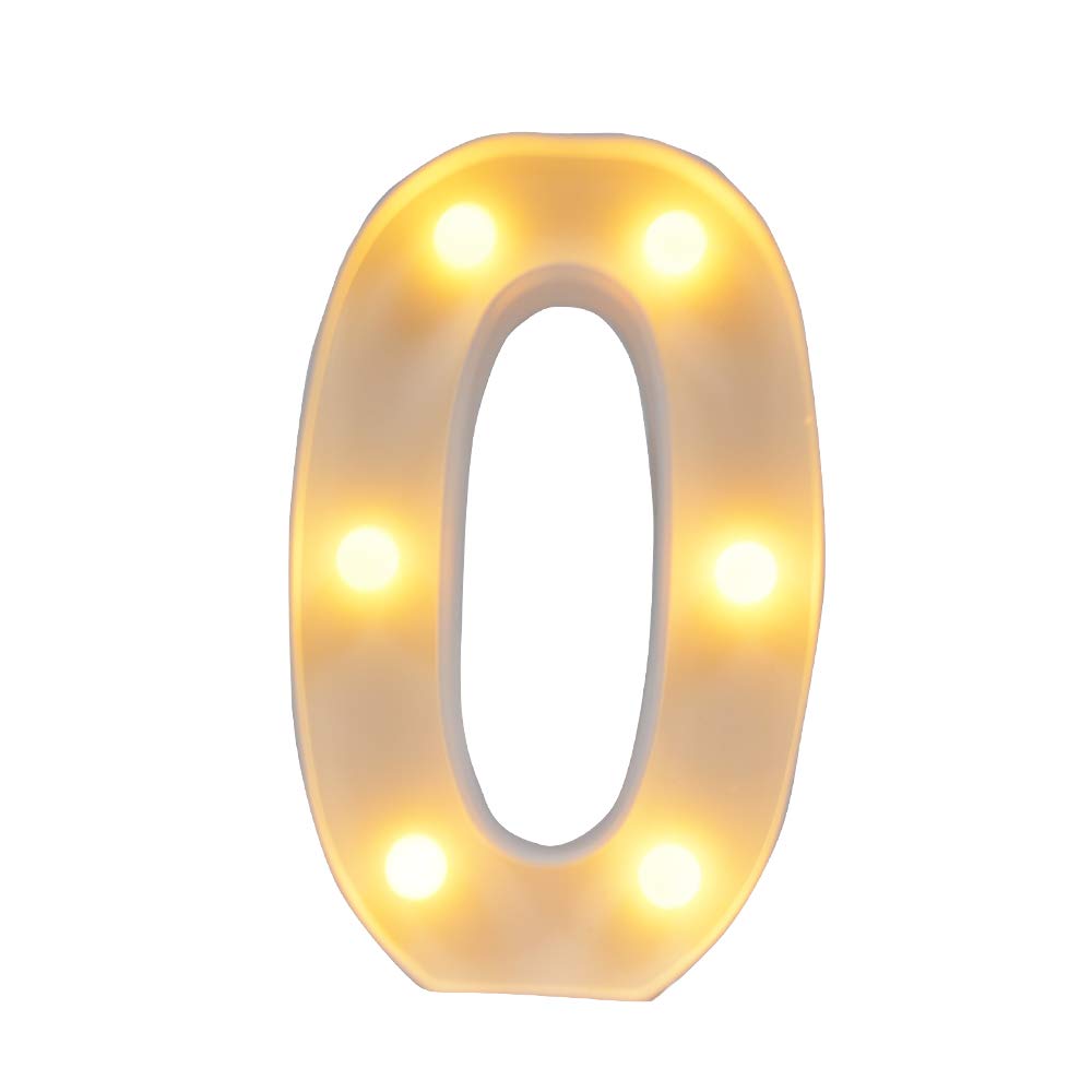 LED Letter Lights Sign Light Up Letters Sign for Night Light Wedding/Birthday Party Battery Powered Christmas Lamp Home Bar Decoration (0)