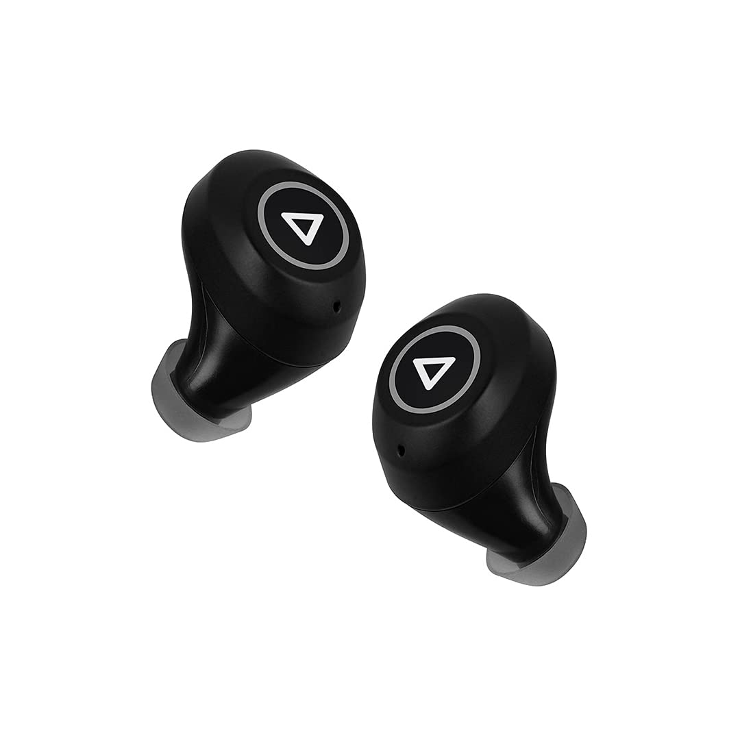 Hungama HiLife Bounce 101 TWS Earbuds with Crystal Clear Sound, Up to 30H Total Playback, Get Free 30Mn+ Songs & 5000+ Movies and Latest Originals, Color: Black