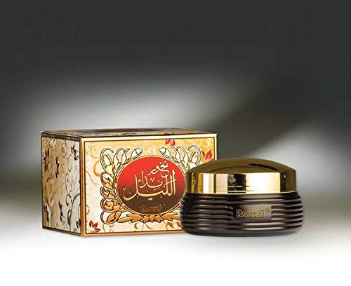 SurratiIncense Nida Al Layal - 70 GM (2.5 oz) | Warm Arabian Hospitality | Long-Lasting Oriental Scent | Agarwood Chips Scented with Sandalwood and Jasmine