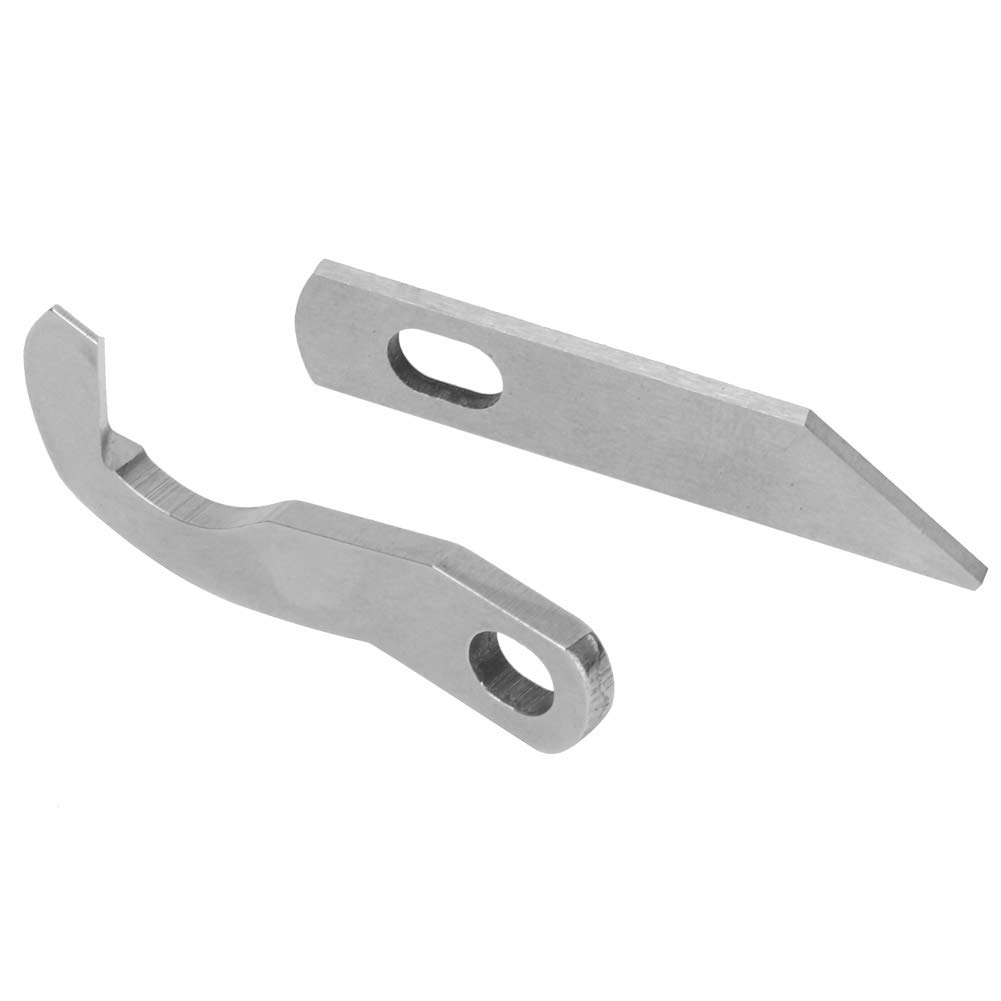 Durable Angle Blades, Brother 925D 929D 1034D 3034D Upper&Lower Knife Compatible with Viking 650 660CD 680CD 1000 1000L