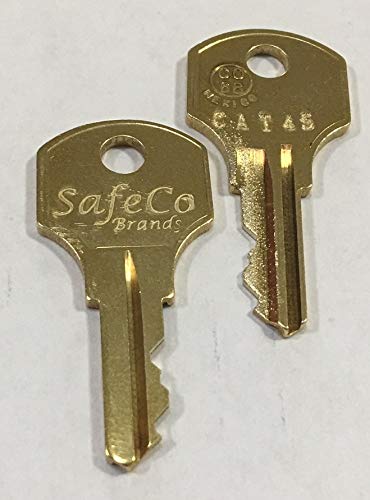 SafeCo Brands Replacement Fire Alarm Keys 2- Keys (CAT45 Edwards)