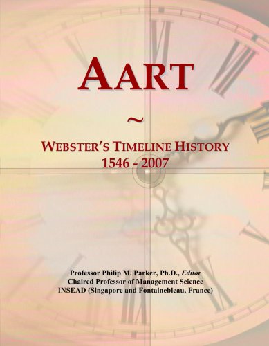 Aart: Webster's Timeline History, 1546 - 2007