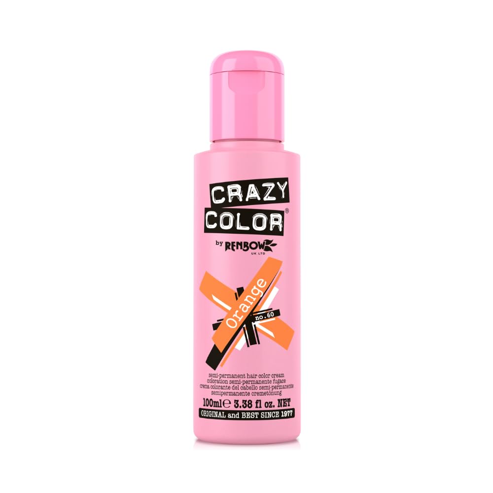 Crazy Color CRAZY COL HAIR COLOR 60, 100ML, Orange