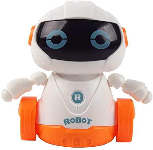 GulfDealz Smart Robot Electric Move Forward And Backward Enjoyable Toy With RC Remote Control Watch Exciting Actions Interactive & Intelligence, For Kids (Age 3+) - White