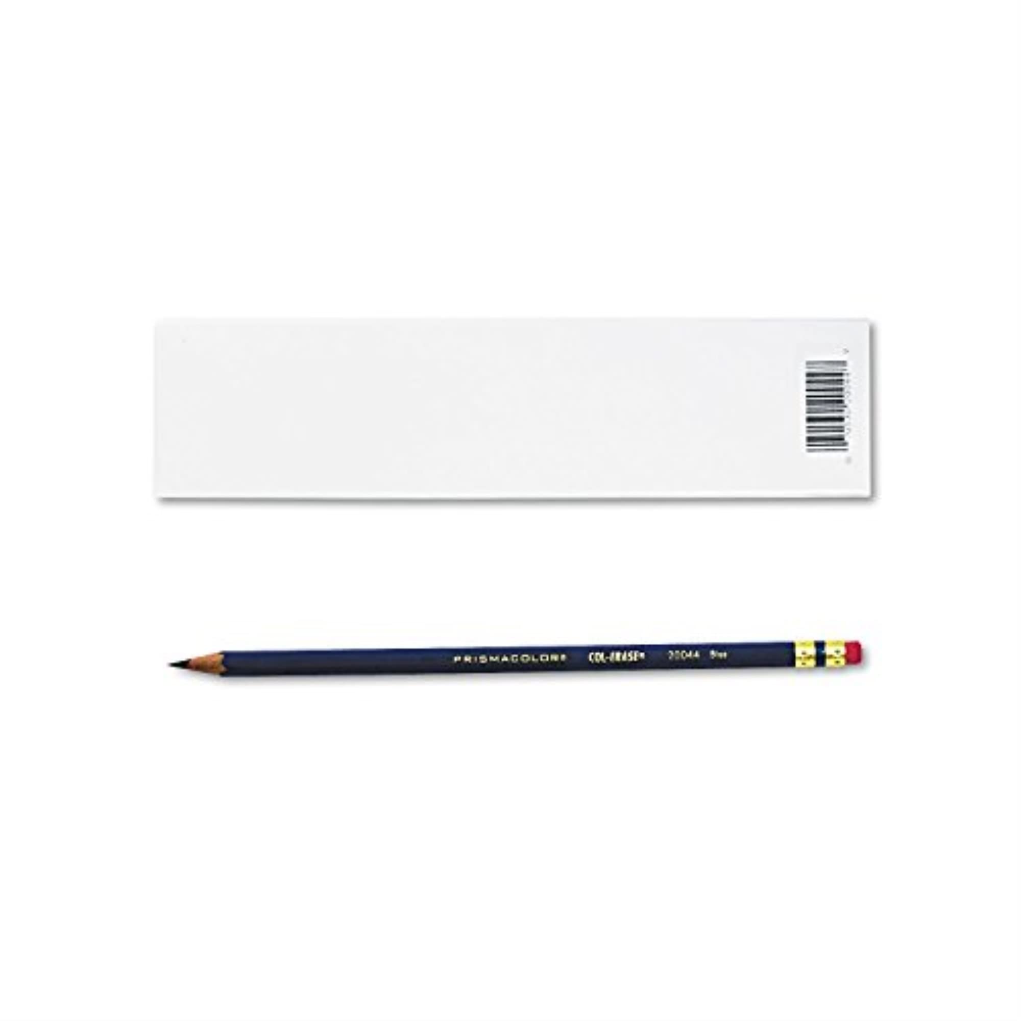 PrismacolorCol-Erase Pencil with Eraser, Blue Lead, Blue Barrel, Dozen -:- Sold as 2 Packs of - 12 - / - Total of 24 Each