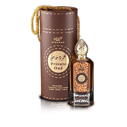 Rihanah Private Oud Eau De Parfum 100 ML (3.4. F.L. O.Z.), Unisex Perfume, Made In U.A.E.