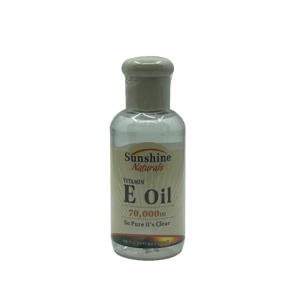 Sunshine Naturals Vitamin E Oil 70,000IU 75ML