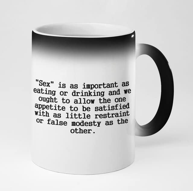 ClassicDesigns Ceramic Printed Magic Coffee Mug | Sex is as Important as