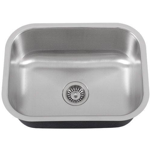 Phoenix PH-185 23" Single-Bowl 18-Gauge Stainless Steel Kitchen / Laundry Sink