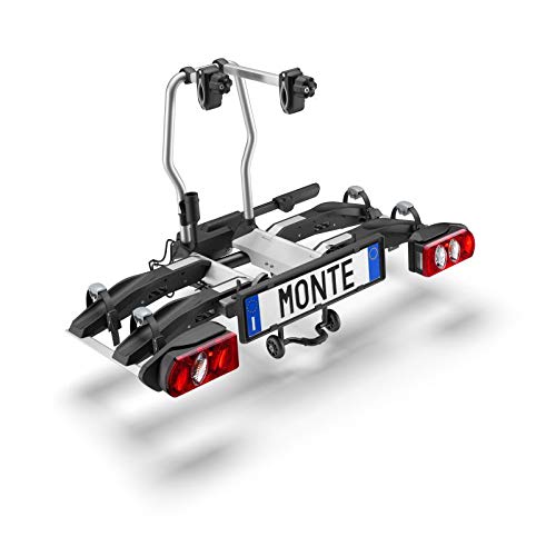 Elite99 Monte Unisex Adult Bicycle Carrier, Silver, Unique