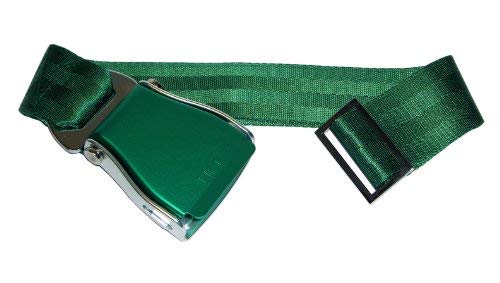 SkybeltAirplane Belt in Green/Green Seat Belt, Green, One Size