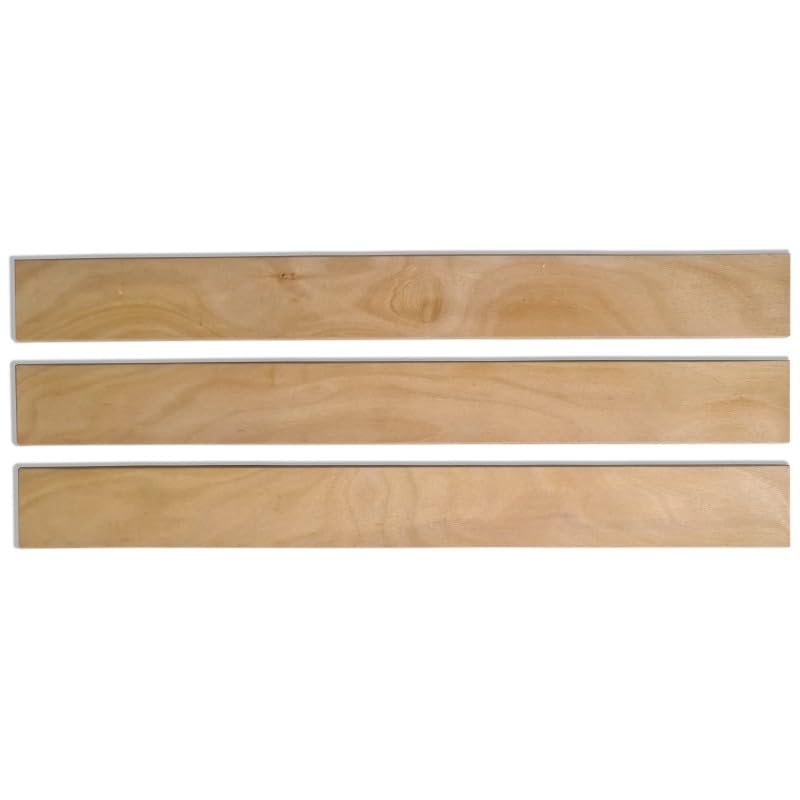 SCM Créations Set of 3 Slats 78 cm (780 mm) Width 53 mm Thickness 8 mm 7 Ply Bed Slats