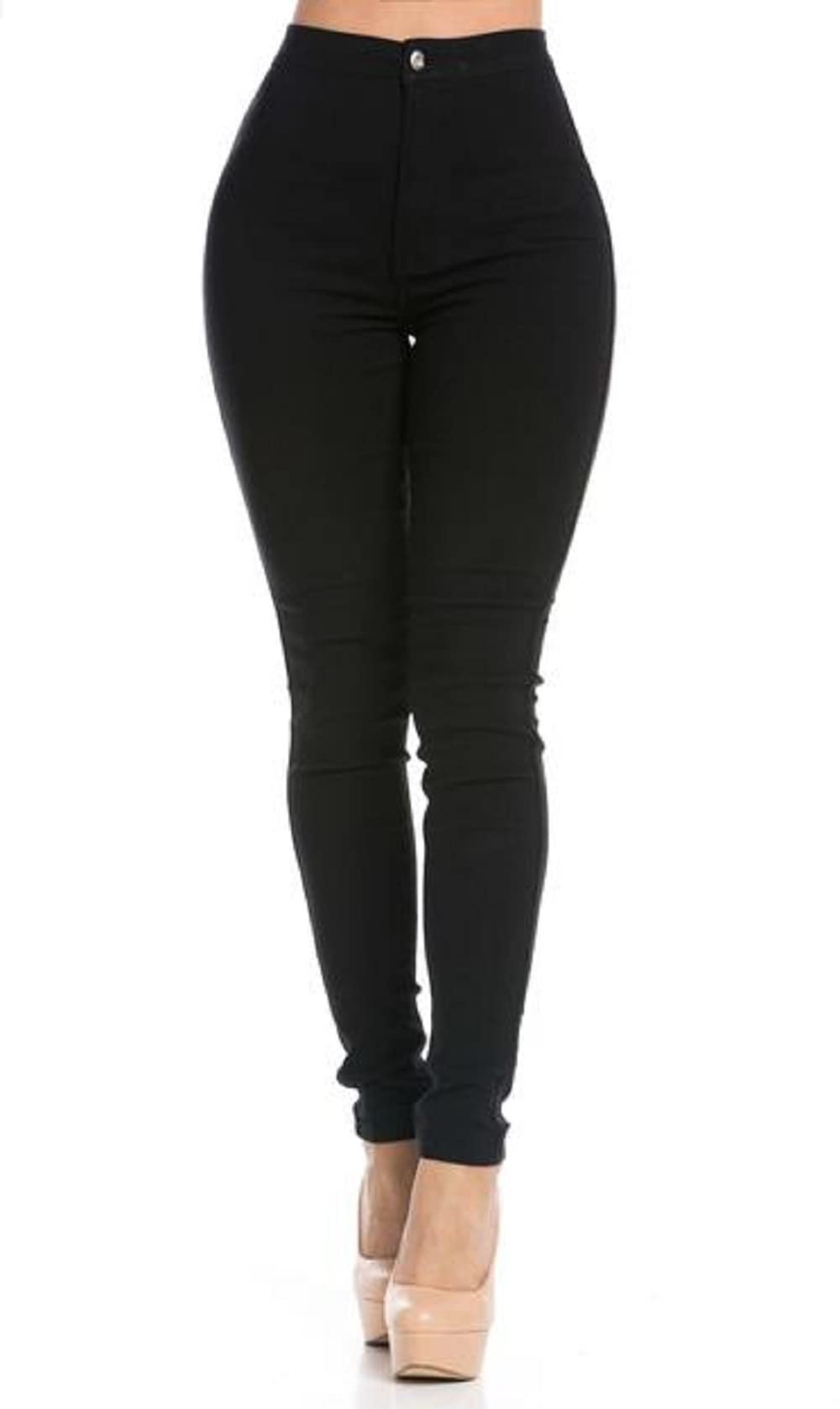 SOHO GLAMSuper High Waisted Stretchy Skinny Jeans