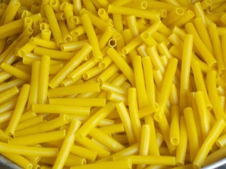 ABELIA Minimall Super Market Pipe Fryums/Ready To Fry Brunch Crunch Rolls Indian Snacks/Yellow Finger Pipe Fryums(1 Kg)