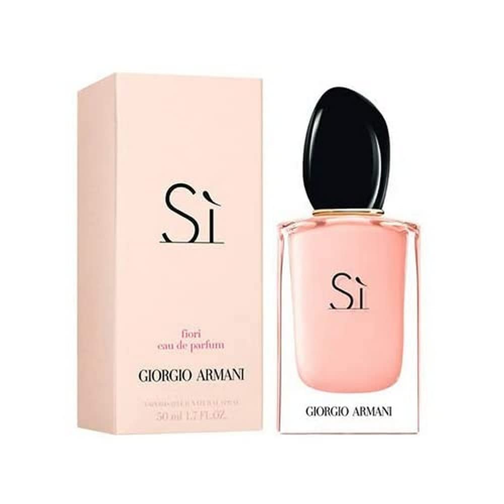 Giorgio Armani Si For Women 3 Piece Set (3.4 Oz Eau De Parfum Spray + 0.5 Oz Eau De Parfum Spray + 2.5 Perfumed Body Lotion)