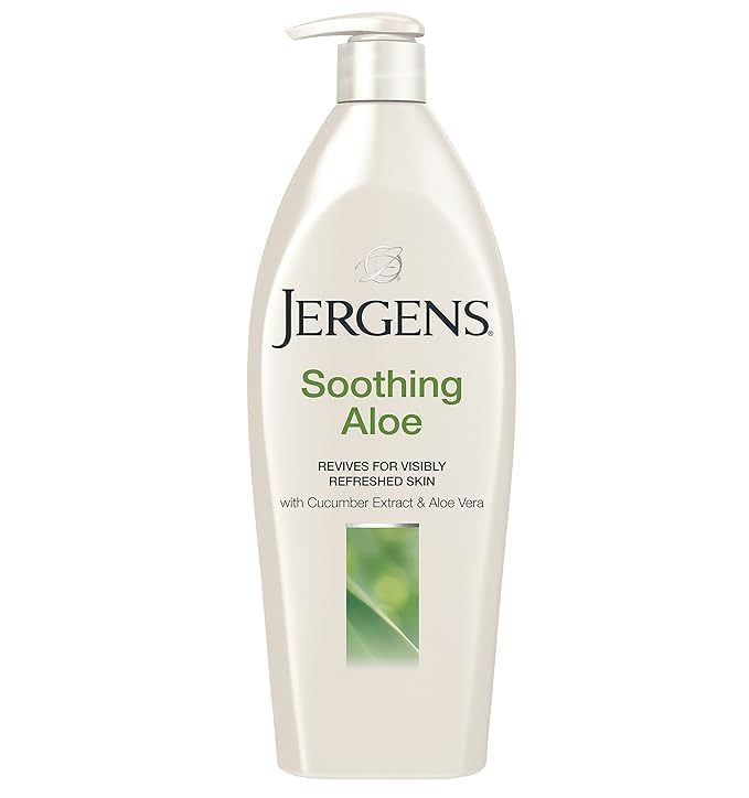 JRGNS Soothing Aloe Refreshing Body Lotion, Aloe Vera Body and Hand Moisturizer, Illuminating Hydralucence Blend, with Cucumber Extract, Dermatologist Tested 400ml