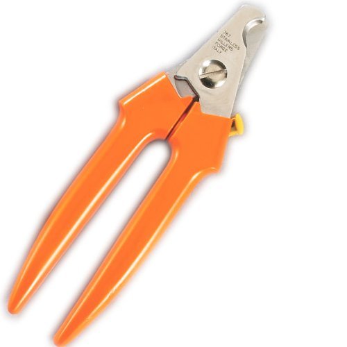 MF Large Dog Nail Clippers Orange Handled Precision Professional Grade Claw Care (Limited Edition)